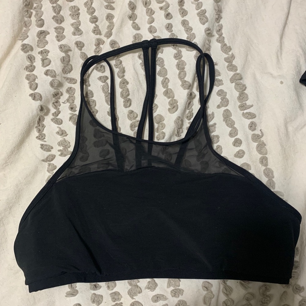 LULULEMON BRA BLACK SZ 12